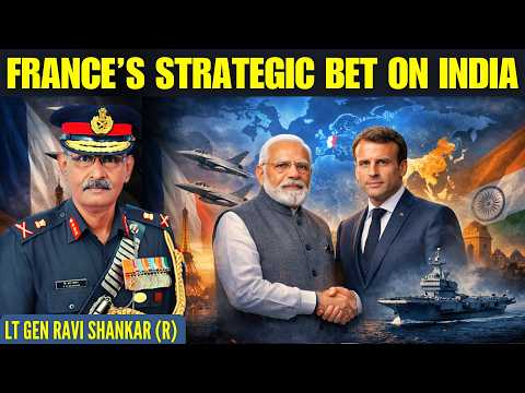 Why Is France Moving Closer to India? The Strategic Shift Explained • Lt Gen Ravi Shankar (R)