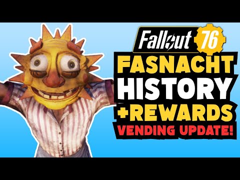 Fallout 76: Fasnacht Event Guide, History & Player Vending Update!
