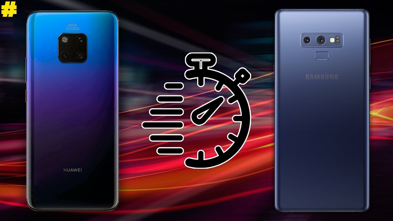 Samsung Galaxy Note9 vs Huawei Mate 20 Pro Speed Test!