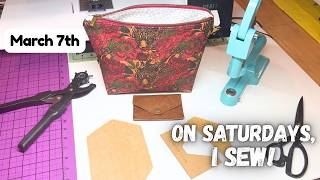 On Saturdays, I Sew! March 7th - a couple of quick wins!