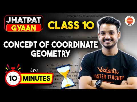 Coordinate Geometry One Shot in 10 Min | Class 10 Math Chapter 7 | Jhatpat Gyaan