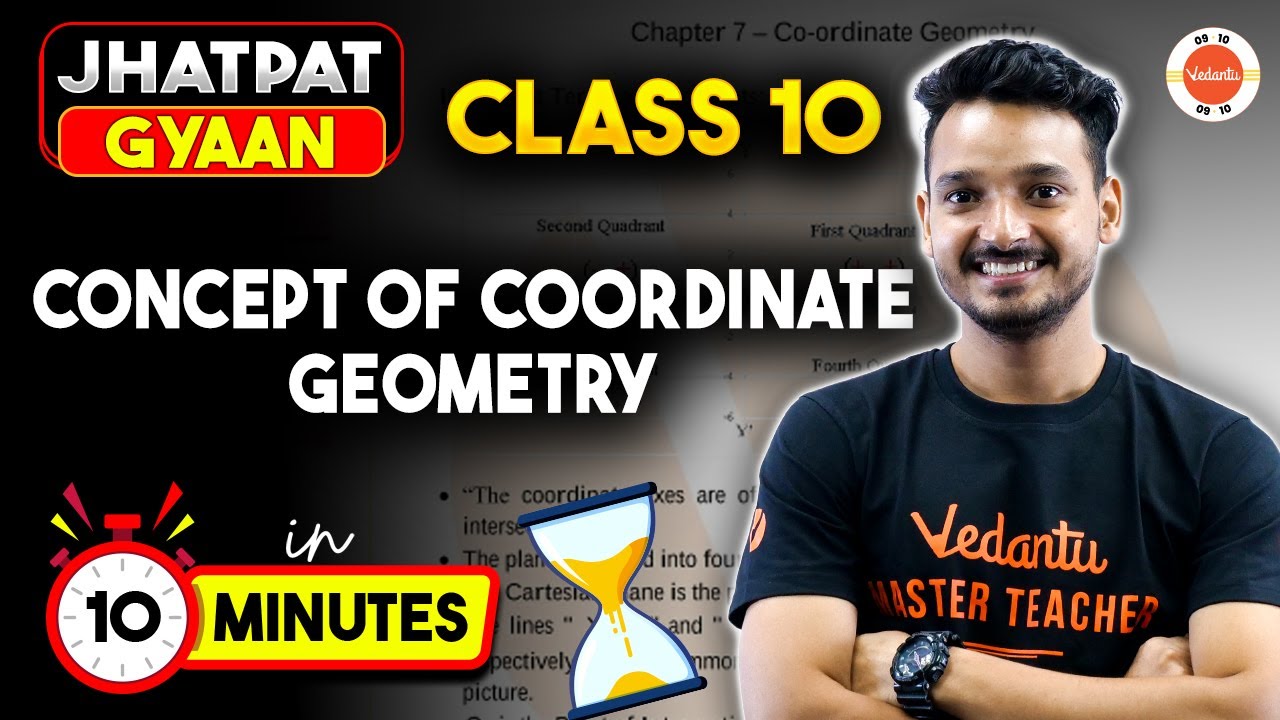 Coordinate Geometry One Shot in 10 Min | Class 10 Math Chapter 7 | Jhatpat Gyaan