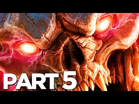 DOOM ETERNAL Walkthrough Gameplay Part 5 - HUNTER BASE (FULL GAME)