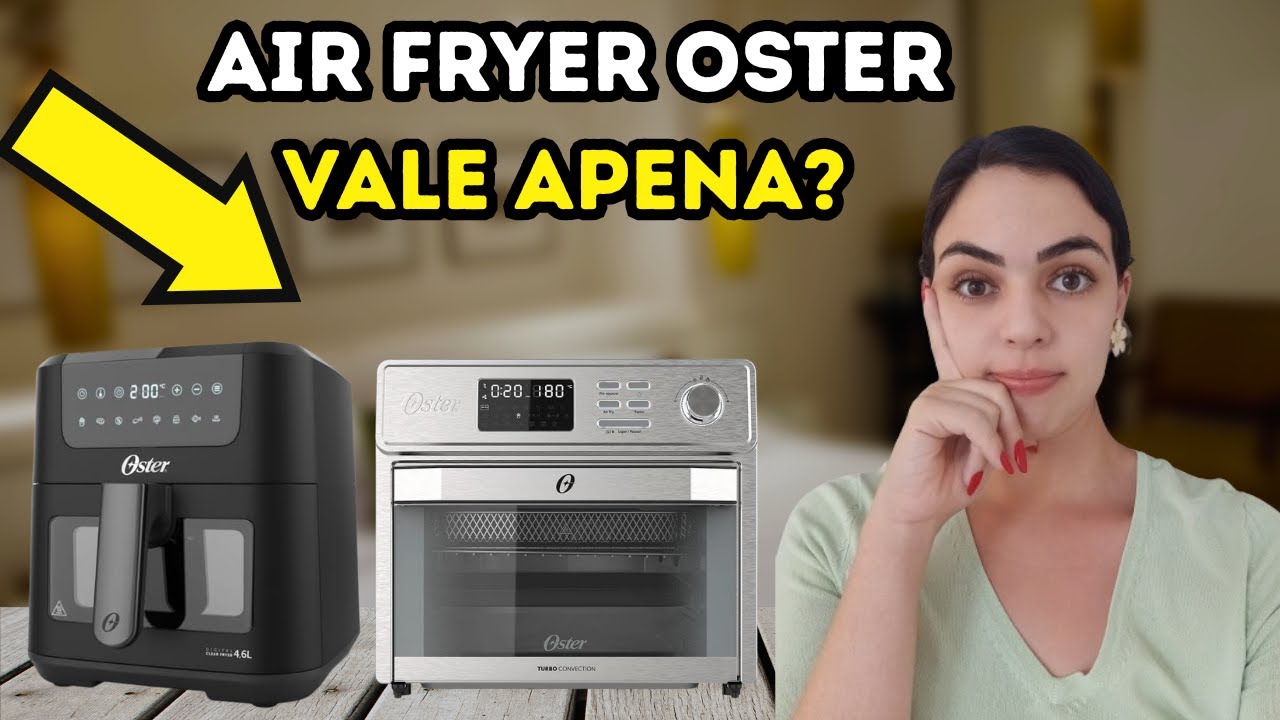 Miniatura da avaliação em vídeo de Fritadeira Digital Oster 4,6L com Visor Transparente