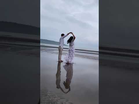 best pre wedding shoot ever 😍|fun Pre wedding |alibag beach #shorts #youtubeshorts #viral #ytshorts