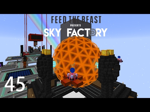 Sky Factory 3 w/ xB - TIER 8 [E45] (Minecraft Modded Sky Block)