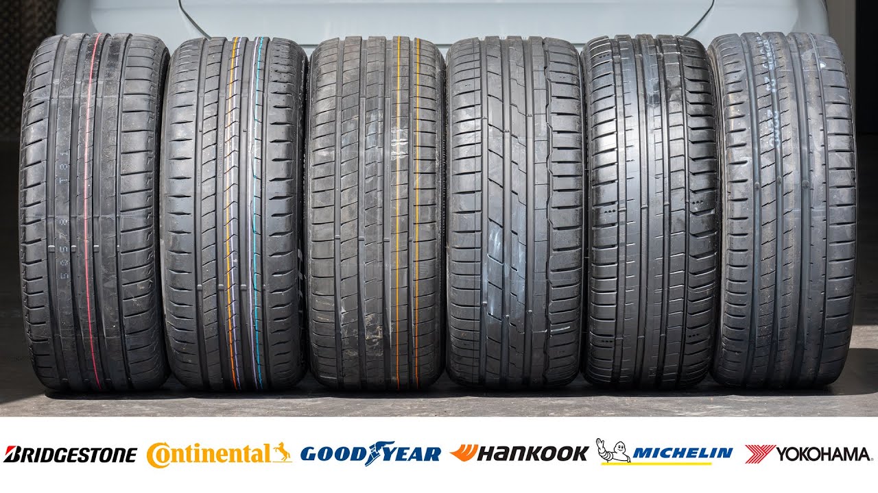 Michelin vs Bridgestone vs Continental vs Goodyear vs Hankook vs Yokohama - What's the BEST Tire?