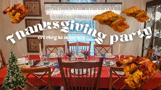 【アメリカ生活】アメリカ人上司の豪邸でサンクスギビングデーを満喫🇺🇸🍖🥧Thanksgiving｜感謝祭｜ホリデーシーズン｜クッキングレッスンおまけ付