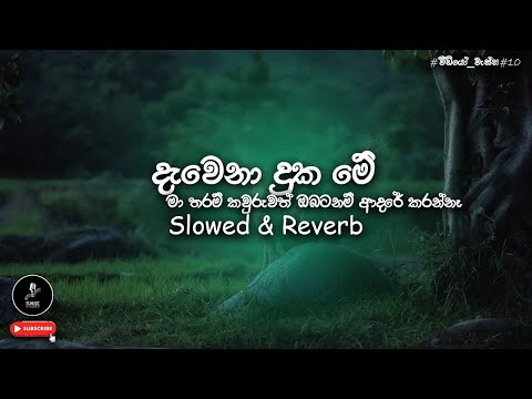 🎶 දැවෙනා දුක මේ | #Dawena Duka Me | Slowed & Reverb | @TSMusic | #VideoWassa