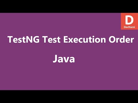 Learn Java TestNG Test Execution Order - Mind Luster