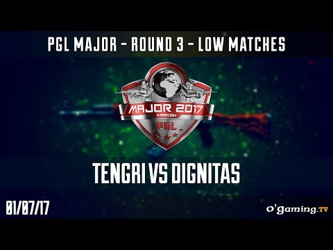 Tengri vs Dignitas - PGL Major Krakow Qualifier 2017 - Round 3 Low Matches - CS GO