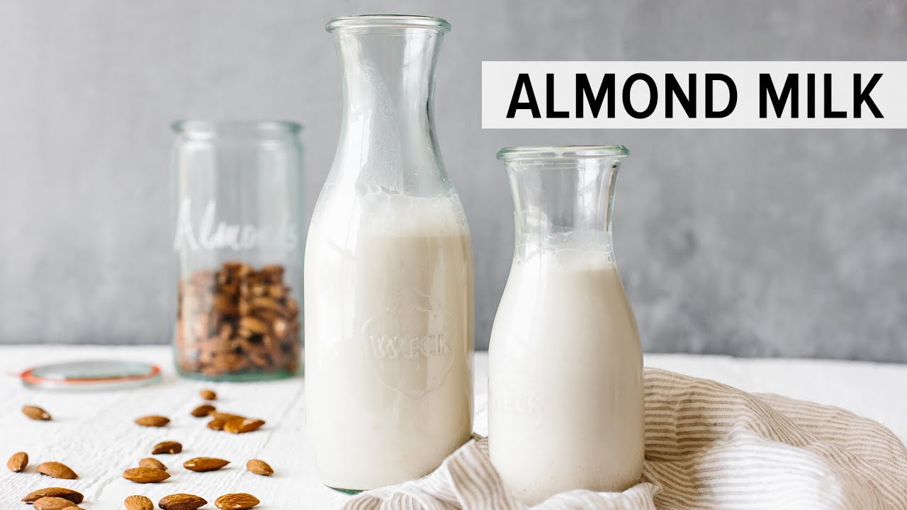 HOW TO MAKE ALMOND MILK | dairy-free, vegan nut milk recipe