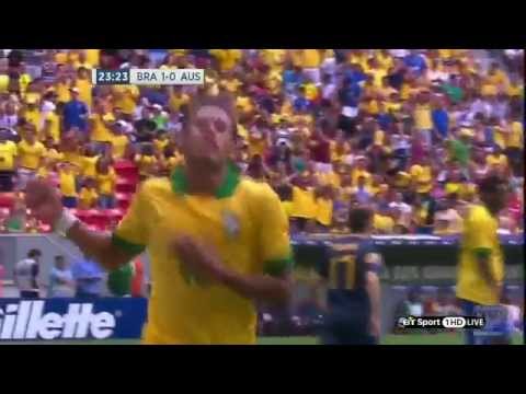 Brazil vs Australia 6-0 All Goals & Highlights 2013 [HD]