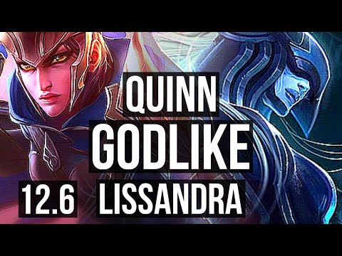 QUINN vs LISSANDRA (TOP) | 3.4M mastery, 800+ games, Godlike, 8/3/8 | BR Master | 12.6