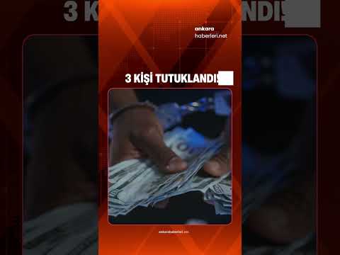 Başkentte Mali Suçlara Darbe: Ankara'da Tefecilik Operasyonunda 3 Tutuklama!