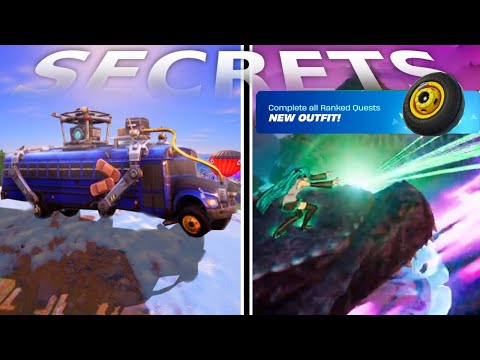 😍 Diese SECRETS in Fortnite KAPITEL 7 musst du kennen