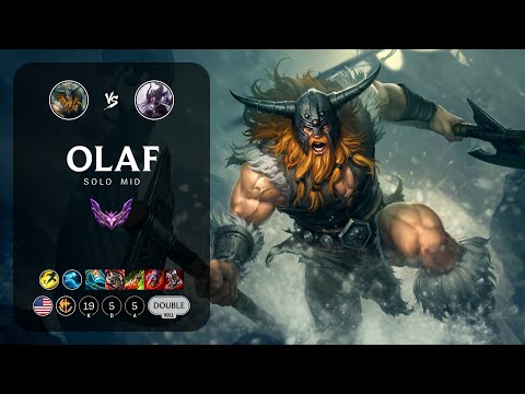 Olaf Mid vs Syndra - NA Master Patch 13.11