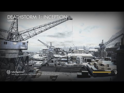 SNIPER ELITE 4 Authentic plus speedrun M10 DEATHSTORM1 INCEPTION 12m51s