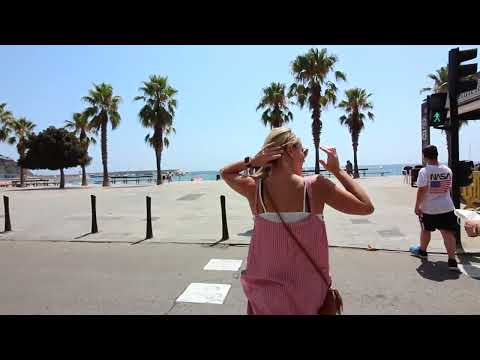 Walking around Blanes, Spain