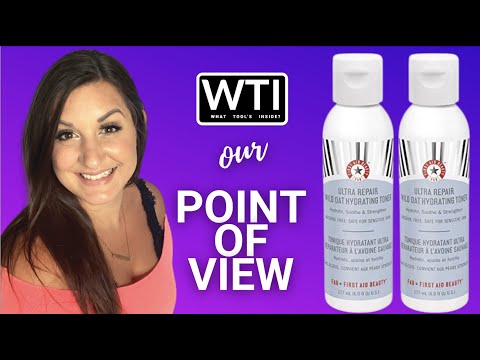 First Aid Beauty Repair Wild Oat Hydrating Toner - WTI product video review