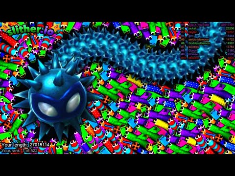 Slither.io A.I GALAXY Snake vs TINY Pro Snakes - Epic Skin Slitherio Vip Gameplay - World Record