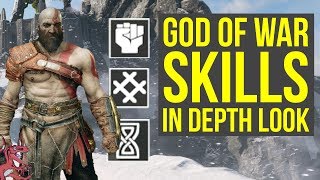 God of War Skills In Depth Look & Explained (God of War 4 Gameplay - God of War 5)
