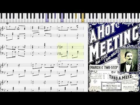 A Hot Meeting by Theo Metz (Dorian Henry, piano rendition)