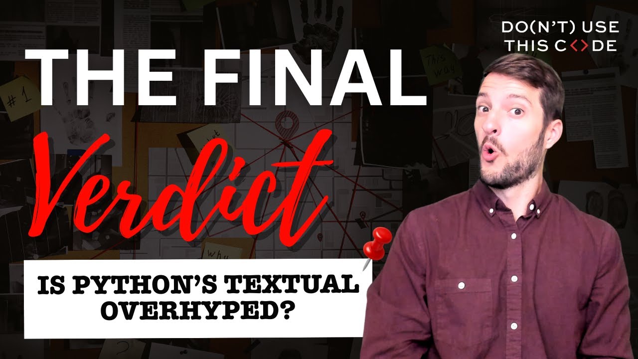 Applying Textual to Applications | Is Python's Textual Overhyped? Part 4