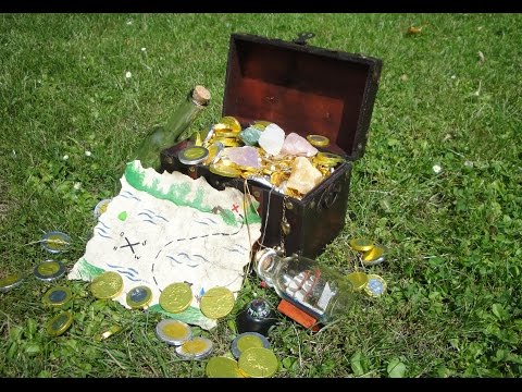 Kreative Ideen für eine Schatzsuche mit Kindern – Magic Sand – Magnete – Rätsel – Schnitzeljagd