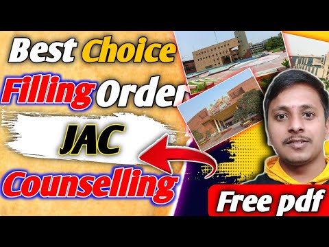 Choice Filling Order of JAC DELHI 2022✅ |Best Free Pdf 📄