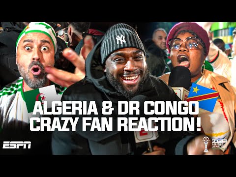‘NIGERIA YOU’RE NEXT!’ 🇩🇿😤🇳🇬 Crazy fan REACTION as Algeria edge past DR Congo 😳🇨🇩 | AFCON 2025