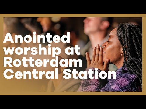 Beautiful public worship and baptism on the streets of Rotterdam, The Netherlands