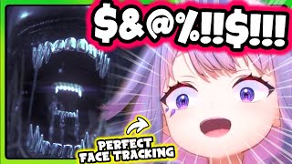 Biboo's 3D exposes her when she tries to hide behind her monitor - 【ALIEN: ISOLATION】