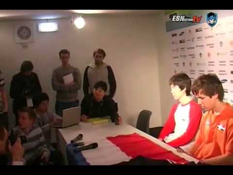 WCG 2008 Press Conference - Moon and Grubby - Part 2