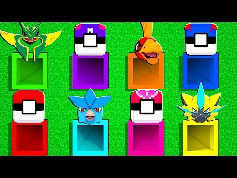 BURACO LUCKY PIXELMON VS BURACO POKEMONS LENDARIOS - MINECRAFT