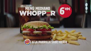 Burger King Burger King | MENÚ WHOPPER A 6,49€ anuncio