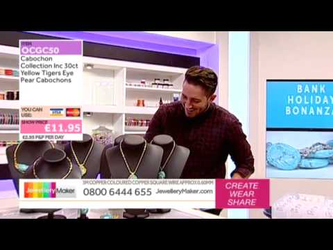 Learn How to Wirework with Laura Binding - JewelleryMaker DI LIVE 31/08/15