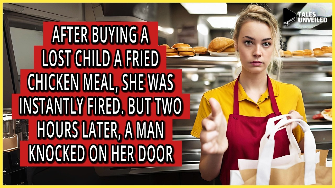 After Buying a Lost Child a Fried Chicken Meal, She Was Fired. 2hrs Later, a Man Knocked on Her..