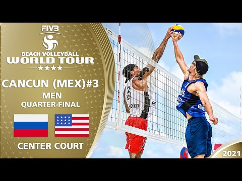 Semenov/Leshukov vs. Bourne/Crabb - Men's QF | Full Match | 4* Cancun 2021 #3