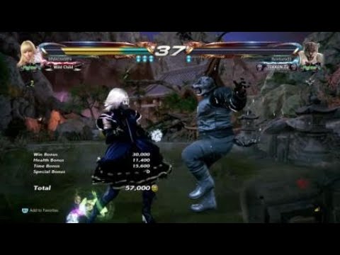 Lili vs armor King Tekken Noob
