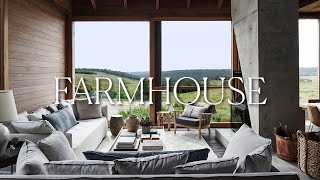 A Luxurious Country Retreat. Modern Farmhouse w Designer Interiors. Australia (H