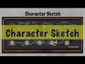 How to Write a Character Sketch Paragraph