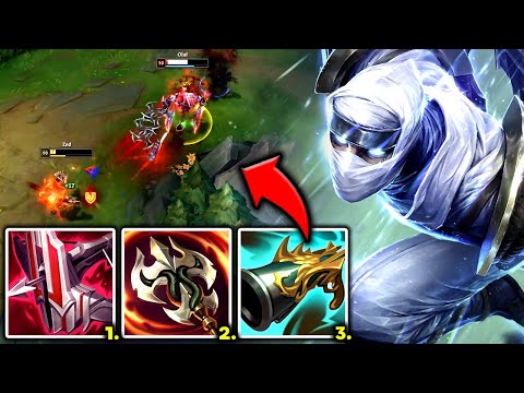 ZED TOP BUT MY SHURIKENS DO 300% MORE DAMAGE (AOE SHURIKENS) - S13 Zed TOP Gameplay Guide