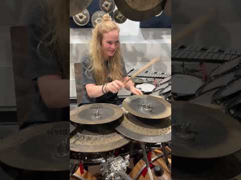 Anika Nilles Test Drives Terry Bozzio's kit at Westlake Drum Center!