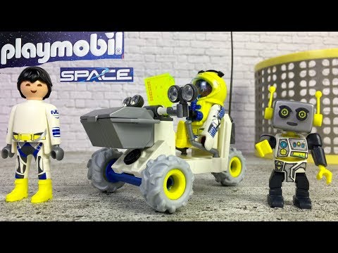 UNBOXING PLAYMOBIL SURPRISE BOX SPACE WITH SPACE SHUTTLE ROVER & STATION