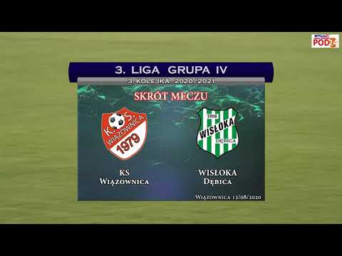 [2020-08-12]🎦Skrót ⚽ KS Wiązownica 🆚 WISŁOKA Dębica