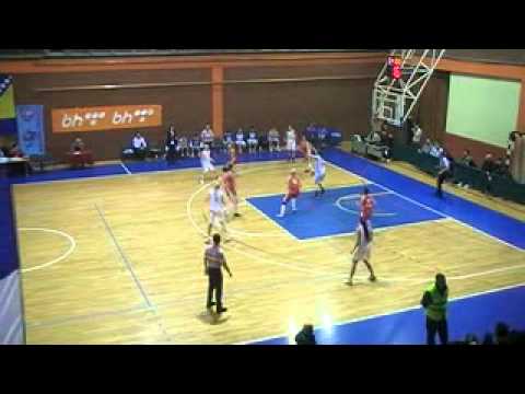 basket.ba: 14.kolo / Ž / Željezničar - Čelik 62 : 90