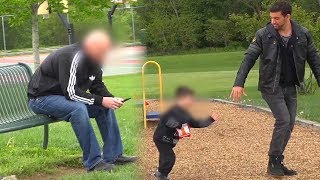 TAKING CHILD IN FRONT OF PARENTS (Social Experiment)