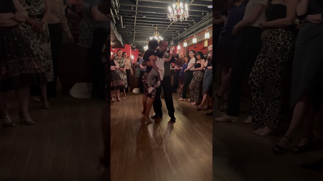 Tango Lesson: Ariel Leguizamon & Yesika Esquivel: Sacadas 1 ESL Milonga. June 1, 2023. Washington DC