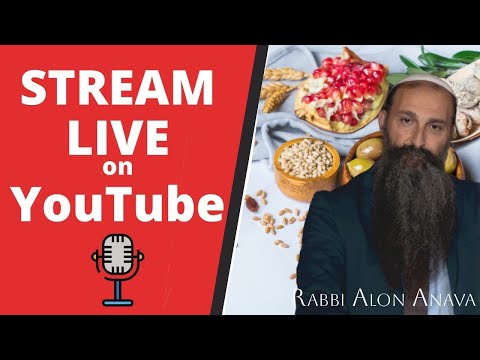 LIVE Tu Be'shvat seder!! With Rabbi Alon Anava!